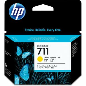 711 3-PACK 29-ML YELLOW INK CARTRIDGE
