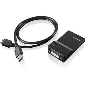 Adaptateur graphique Lenovo - USB 3.0 - DVI