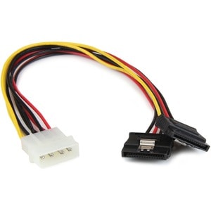 12IN 4PIN MOLEX TO DUAL SATA SATA Y SPLITTER CABLE