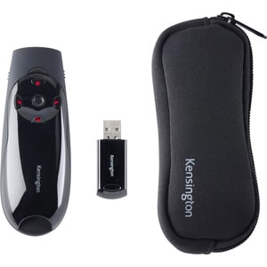 TÈlÈcommande de prÈsentation avec joystick Presenter Expert - Sans fil - 4 Bouton(s) ñ Pointeur Laser rouge ñ RadiofrÈquen