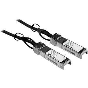 StarTech.com Câble réseau passif SFP+ 10 GbE à connexion directe twinax en cuivre de 3 m - Cordon SFP+ 10GBase-CU compatib