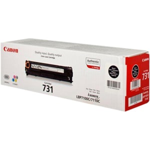 Cartouche toner D'origine Canon 731BK Standard Rendement Laser - Noir - 1 Paquet - Laser - Rendement Standard - 1 Paquet