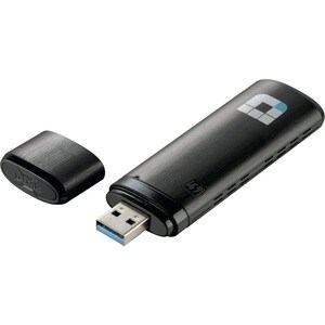 Adaptateur Wi-Fi D-Link DWA-182 - IEEE 802.11ac - USB 3.0 - 1,17 Gbit/s - 2,40 GHz ISM - 5 GHz UNII - Externe