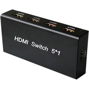 5PORT HDMI SWITCH WITH REMOTE CONTROL 1080P 3D HD