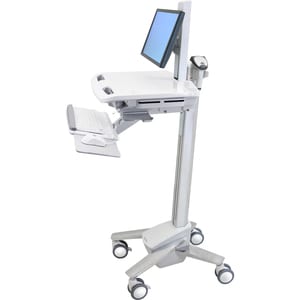 Ergotron StyleView Medizinische Warenkorb - 15,88 kg Kapazität - 4 Rollen - Stahl, Plastik, Verzinkter Stahl - 128,27 cm (