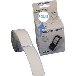 Etiquette d'adresse Seiko SLP-TRL - 28 mm Width x 89 mm Longueur - Rectangle - Impression thermique directe - Blanc - 130 