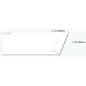 Etiquette d'adresse Seiko SLP-R2RL - 28 mm Width x 89 mm Longueur - Amovible Adhésif - Rectangle - Impression thermique di