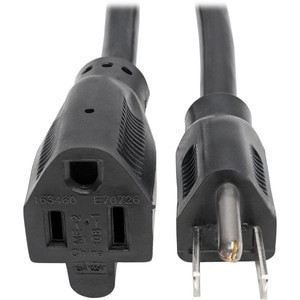 10FT POWER EXTENSION CORD 14AWG 15A 5-15P TO 5-15R HEAVY DUTY