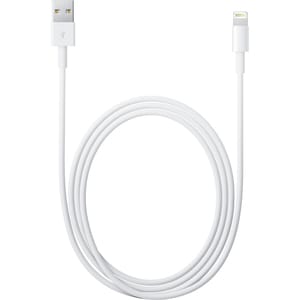 Câble pour transfert de données Apple - 2 m Lightning/USB - pour iPad, iPhone, iPod, Téléphone portable - 2e bout: 1 x 8-p