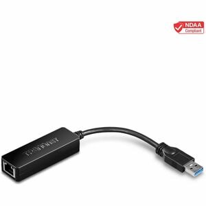 Trendnet TU3-ETG, Weiß, 0 - 40 °C, 72 mm, 25 mm, 15 mm, 25 g