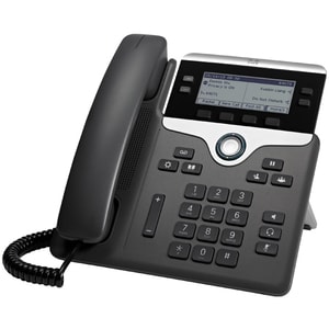 IP PHONE 7841 CHARCOAL STANDARD HANDSET 4-LINE 3.5IN DISPLAY POE