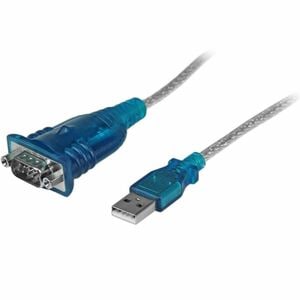StarTech.com USB auf Seriell RS232 / DB9 Adapterkabel - St/St - Schwarz