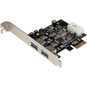 2PORT 5 GBPS USB 3 PCIE CONTROLLER CARD W/ UASP SUPPORT