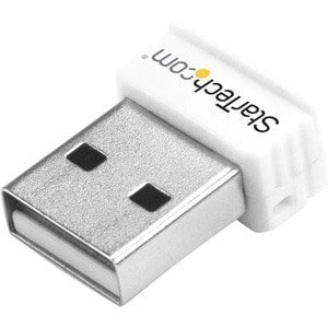 StarTech.com Mini Clé USB Sans Fil N 150 Mbps - Adaptateur USB WiFi 802.11n/g 1T1R - Blanc - USB - 150 Mbit/s - 2,40 GHz I