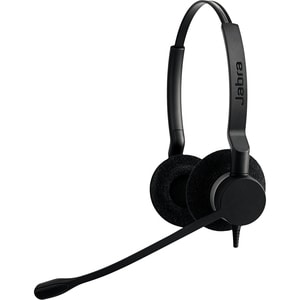 Jabra BIZ 2300 USB Kabel Kopfbügel Stereo Headset - Schwarz - Binaural - Ohraufliegend - Geräuschunterdrückung Mikrophon -