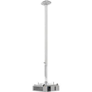 KINDERMANN Comfort2 Deckenhalterung für Projektor - Weiß - Höhenverstellbar - max. 20 kg Traglast