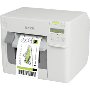 Imprimante jet d'encre Epson ColorWorks C31CD54012CD - Impression d'étiquette - Couleur - Blanc - 720 x 360 dpi - 103 mm/s