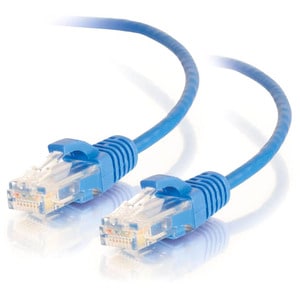 4FT CAT6 BLUE UTP 28AWG SLIM PATCH CABLE