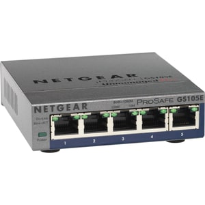 5-Port Gigabit Smart Managed (Plus) Switch (Netzwerk-Überwachung, Traffic-Priorisierung, VLAN ,Green Power Saving), Deskto