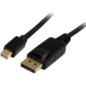 StarTech.com 3m Mini DisplayPort auf DisplayPort 1.2 Kabel, 4K x 2K mDP auf DisplayPort Adapter Kabel, Mini DP auf DP Moni
