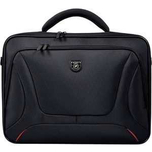PORT DESIGNS Sacoche PC portable 16 à 17 Courchevel clamshell noir - Nylon balistique Body - Bandoulière, Poignée, Courroi