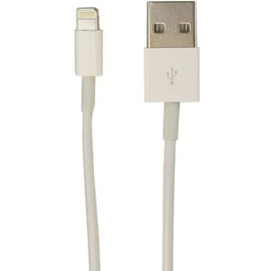 LIGHTNING TO USB WHITE 1 METER CABLE