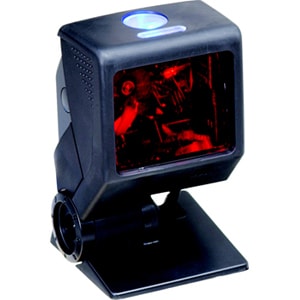 Bureau Scanner de code à barre Honeywell QuantumT MS3580-41 - Noir - Câble Connectivité - 1D - Laser - Omnidirectionnelle,
