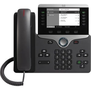 Cisco 8811 IP-Telefon - Schnurgebunden - Wandmontierbar - Schwarz - 5 x Gesamtleitung - VoIP - 12,7 cm (5 Zoll) - User Con