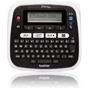 Brother P-touch PT-D200BWVP Elektronischer Etikettendrucker - Thermotransfer - 20 mm/s Mono - 180 dpi - Aufkleber, Klebefi
