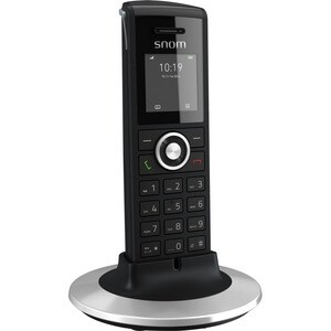 Snom M25 Handset - Schwarz - Schnurlos - DECT - 50 Phone Book/Directory Memory - Headset-Anschluss - 7 Stunde(n) Battery T