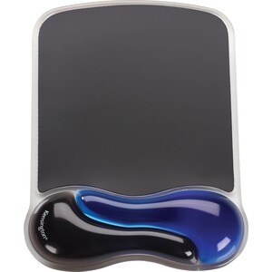 Tapis de souris Kensington - Noir, Bleu