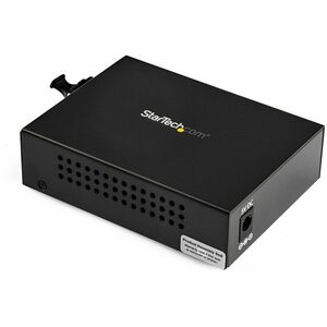 StarTech.com Gigabit Ethernet Glasfaser Medienkonverter - 850nm MM LC - 500m - Mit MM SFP Transceiver - 2 Anschluss(e) - 1