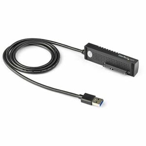 StarTech.com Câble adaptateur USB 3.1 (10 Gb/s) pour disques durs / SSD SATA III 6 Gb/s de 2,5" et 3,5" - Adaptateur USB 3