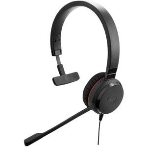 Jabra EVOLVE 30 II Kabel Kopfbügel Mono Headset - Schwarz - Monaural - Ohraufliegend - Geräuschunterdrückung - Host-Schnit