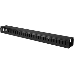 StarTech.com Panneau de gestion de câbles 0U de 91 cm pour rack - Guide-câbles avec conduit encoché - Organisateur pour câ