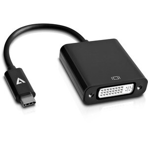 Adaptateur Vidéo V7 V7UCDVI-BLK-1E - DVI-D Digital Video Female - Noir