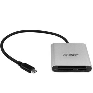 StarTech.com USB 3.0 Kartenleser mit USB-C - SD, MicroSD, CompactFlash Speicherkartenleser mit USB-C Kabel - Data_N_A