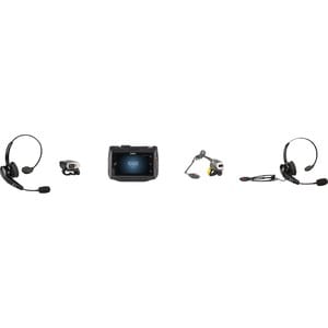 Casque Zebra - Sans fil - Design Supra-auriculaire - Mono Canal - Couleur Noir - Monaural - Supra-aural - Bluetooth - Fréq