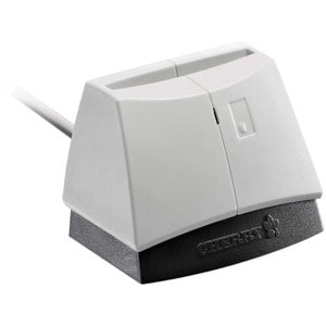 CHERRY ST-1144 Kontakt Smartcard-Lesegerät - Hellgrau, Schwarz - TAA-konform - KabelUSB 2.0