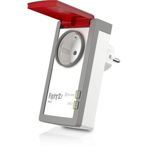 FRITZ!DECT 210 Schaltbare Steckdose mit Stromverbrauchsmessung, über die FRITZ!Box steuerbar (intelligente DECT-Steckdose)