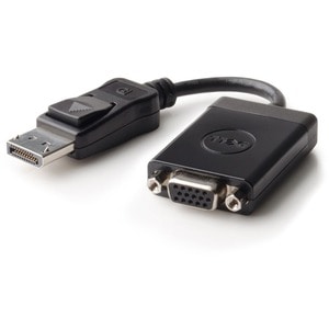 Cable vidéo Dell - 17,78 cm DisplayPort/VGA - pour Appareil vidéo, Projecteur, Moniteur, Station de travail, Ordinateur Po