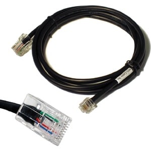 apg 1,52 m RJ-12/RJ-45 Datentransferkabel - Cable for Kassenlade, Drucker