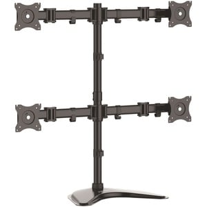 StarTech.com Vierfach-Monitorhalter - Schwenkbar - Verstellbarer 4 Monitorständer - Für VESA Monitore bis zu 27 Zoll (8 Kg