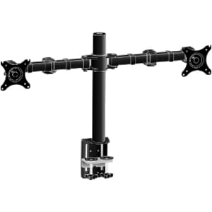 Montage de bureau iiyama pour Moniteur - Noir - 2 Écran(s) supportés - 76,2 cm (30") - 10 kg Max - 100 x 100, 75 x 75