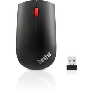 Lenovo Essential Maus - Funkfrequenz - USB - Optisch - Schwarz - Kabellos - 2,40 GHz - Symmetrisch