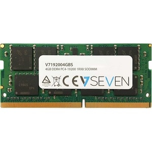 V7 V7192004GBS RAM-Modul - 4 GB - DDR4-2400/PC4-19200 DDR4 SDRAM - 2400 MHz Single-rank (einfacher Speicherrang) Speicher 