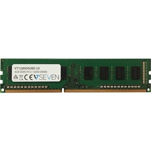 Module de RAM V7 - 4 Go (1 x 4GB) - DDR3-1600/PC3L-12800 DDR3 SDRAM - 1600 MHzCL11 - 1,35 V - Non-ECC - Non bufferisé - 24