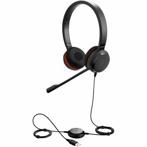 Casque Jabra EVOLVE 20SE MS Stereo - Filaire - Design Sur tête - Stéréo - Binaural - Supra-aural - 32 Ohm - Fréquence 150 