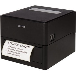 Citizen CL-E300 Desktop Direktthermodrucker - Monochrom - Etikettendruck - USB - Seriell - 200 mm/s Monodruck - 203 dpi Dr