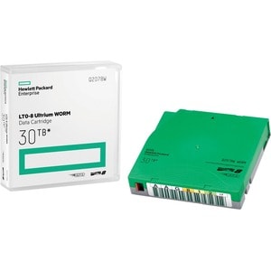 HPE LTO-8 Ultrium. Produkttyp: Leeres Datenband, Medientyp: LTO, Kapazität ohne Komprimierung: 30 TB. Datenübertragungsrat